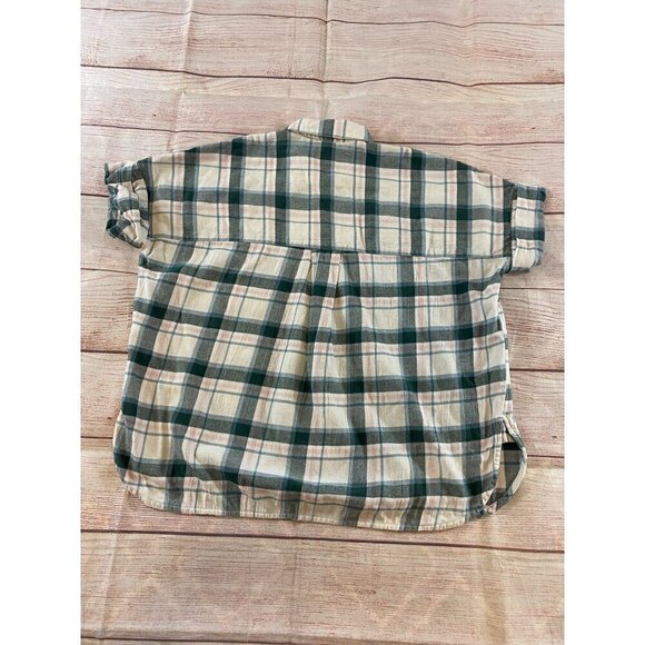 Madewell Women's Daily Short Sleeve Button Front Shirt - XXS - Picture 9 of 9